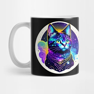 Catshirt Cute Galaxy Cat Lovers Tee Mug